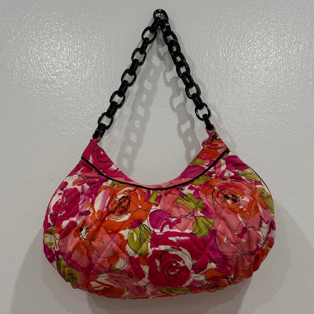 Vera Bradley Pink Floral Shoulder Bag